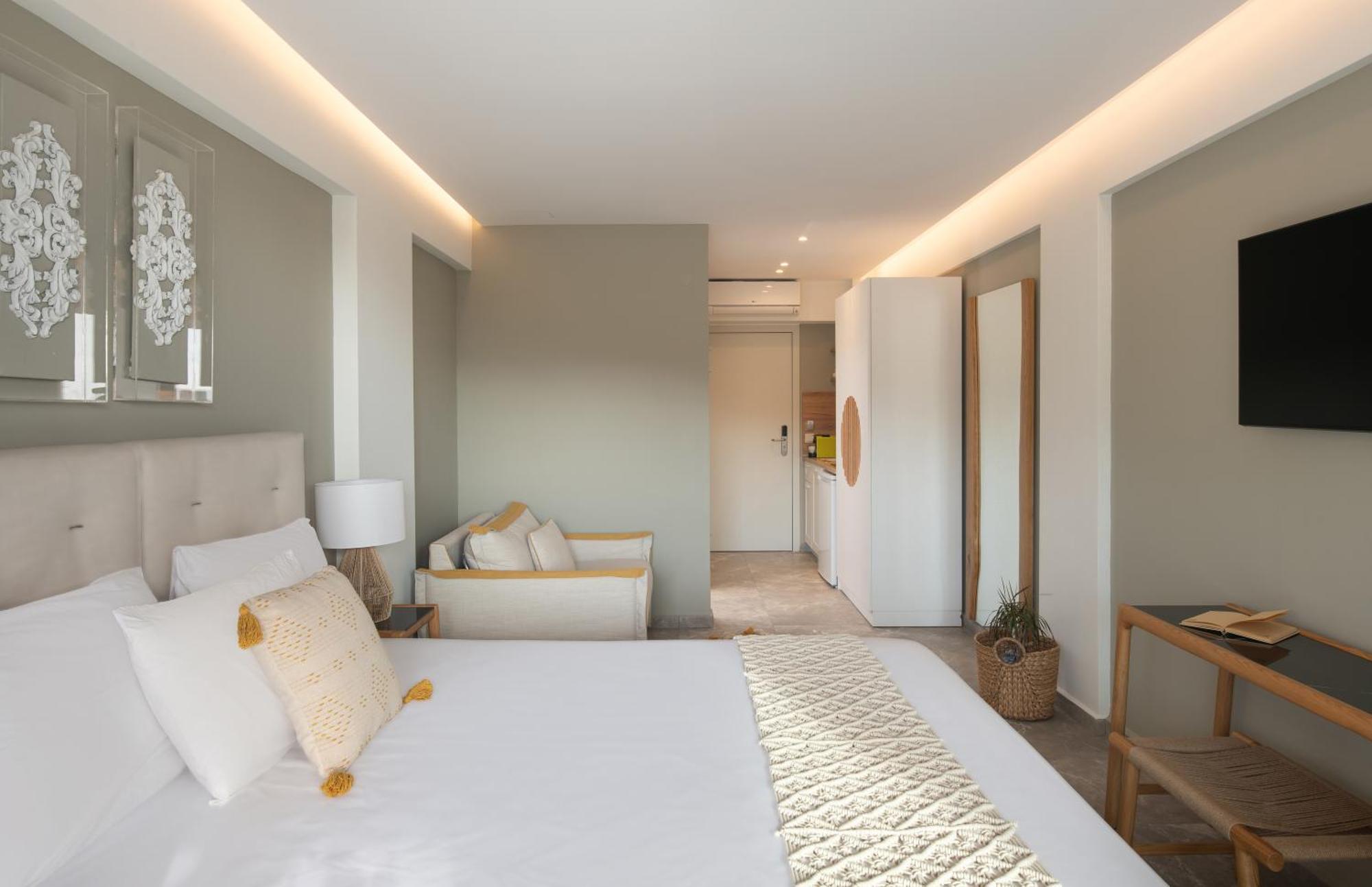 Ikies Apollon Boutique Hotel Sarti Bagian luar foto
