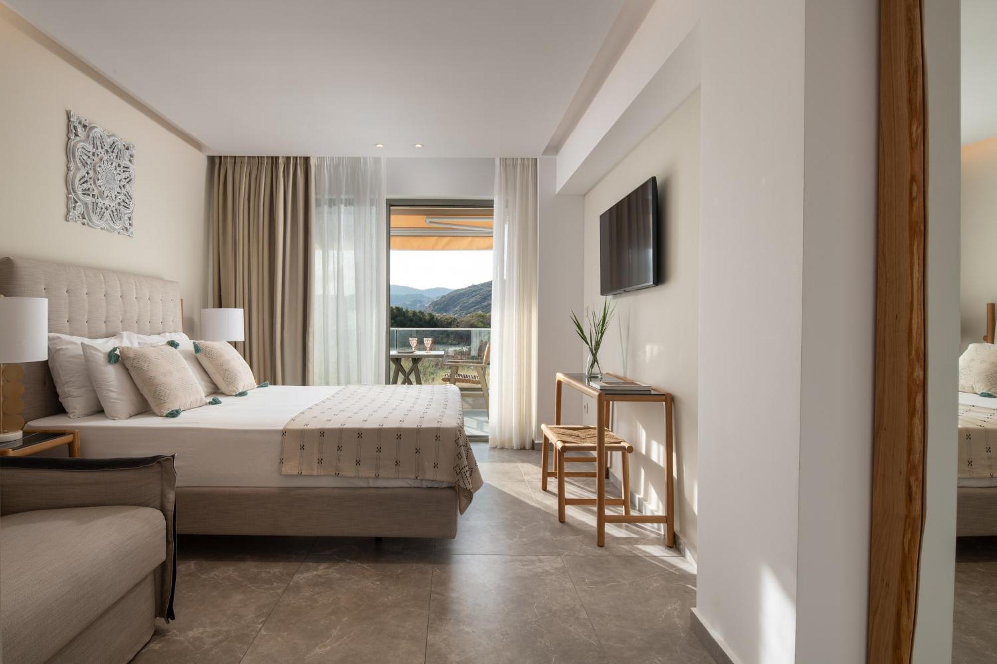 Ikies Apollon Boutique Hotel Sarti Bagian luar foto