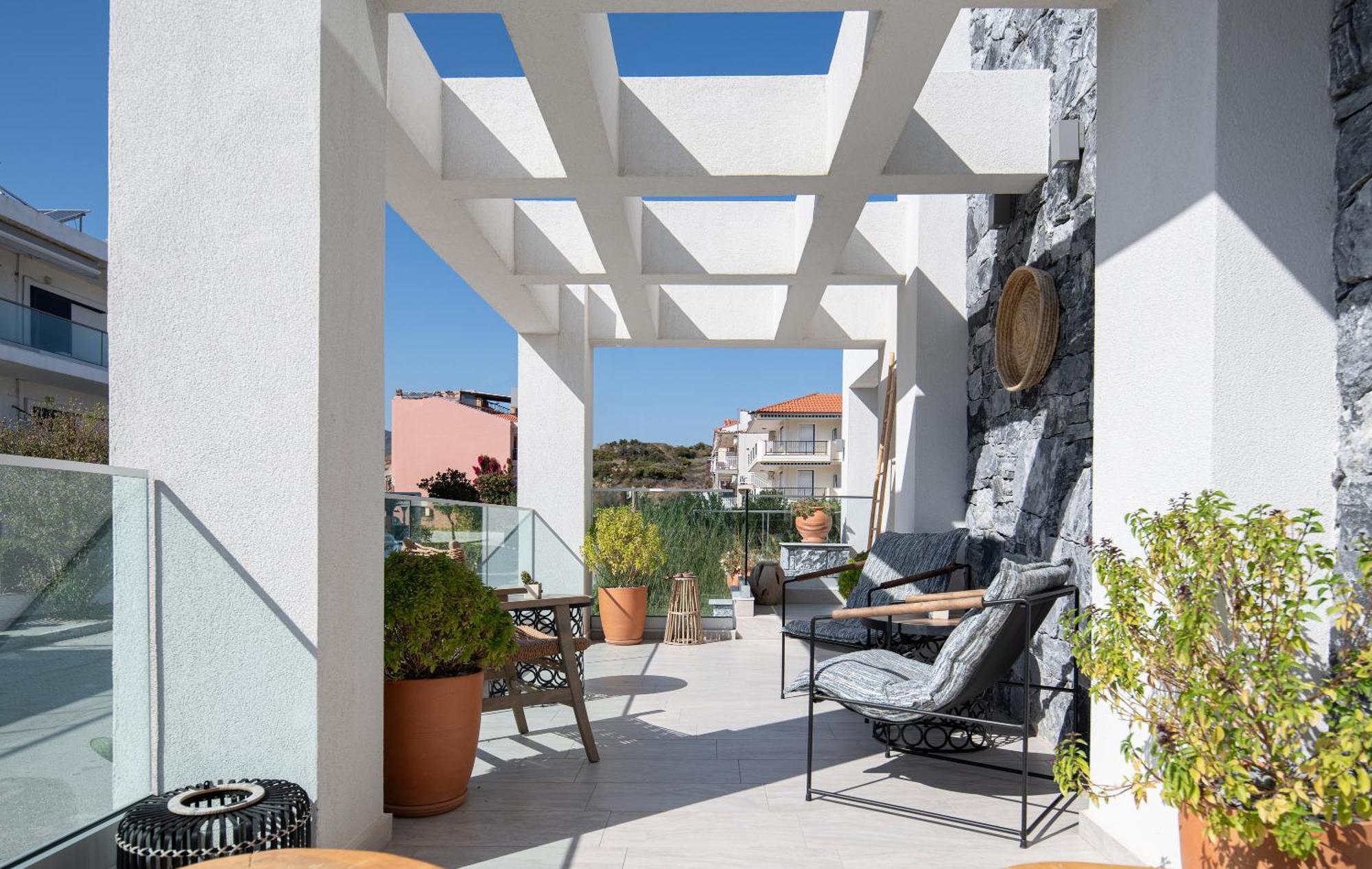 Ikies Apollon Boutique Hotel Sarti Bagian luar foto